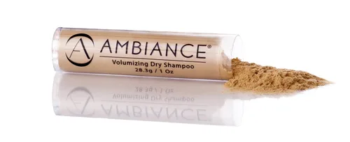 Miniatura 2 de Ambiance Dry Shampoo 3 en 1 limpia, cubre y oculta. Absorbe aceite para refrescar el cabello, aumentar el cuerpo y el brillo. Cubre raíces y grises