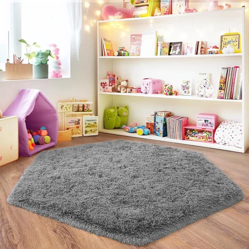 Miniatura 52 de Alfombras de Pasillo para Dormitorio 2x6 pies Alfombras de Pasillo para Pasillos Antideslizantes Suaves de Pelo Largo Alfombra de Cabecera, Alfombra