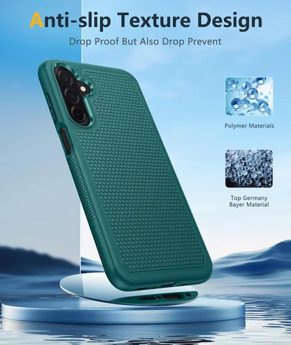 Miniatura 322 de FNTCASE Funda para iPhone 17 Pro: Fundas delgadas translúcidas de color azul claro compatibles con MagSafe, protección completa de la cámara