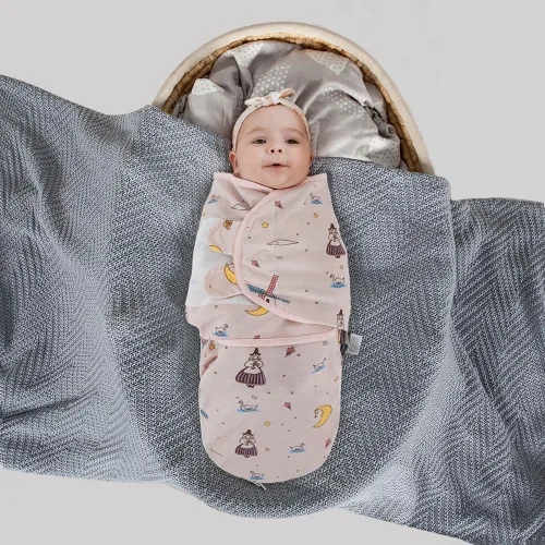 Miniatura 4 de HOUSBAY Manta para envolver bebé niño y niña, material súper suave, para recién nacido, ajustable, saco de dormir con cremallera de 2 vías, 1 Cuento