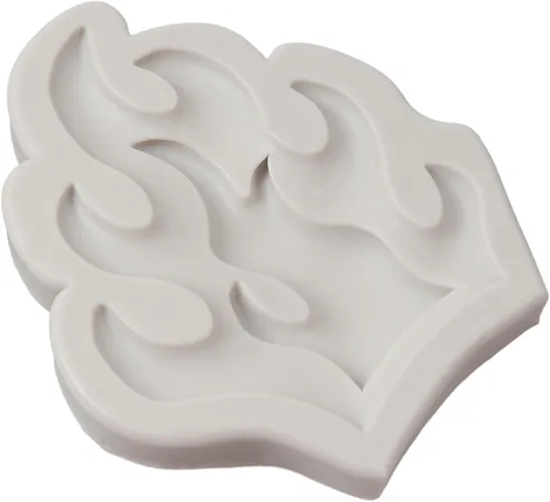 Miniatura 8 de Moldes de silicona para decoración de tartas de fuego, para decoración de tartas de azúcar, decoración de cupcakes, caramelo de chocolate, pasta