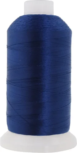 Miniatura 92 de Mandala Crafts Airforce Blue - Hilo resistente de 1500 yardas Tex 70 hilos de poliéster fuertes para coser cortinas, jeans, cuero, cabello