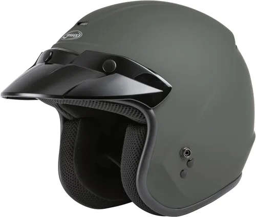 Miniatura 12 de GMAX OF-2 DOT - Casco abierto aprobado por DOT, tamaños para adultos y jóvenes, motocicleta, ATV, UTV Azul