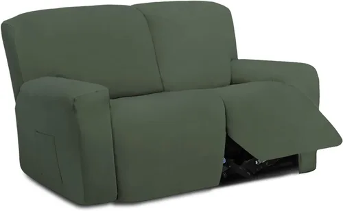 Miniatura 84 de Easy-Going - Funda elástica de microfibra para sofá reclinable seccional, suave vellón ajustable a tu sofá de 2 cuerpos, lavable, protege tus