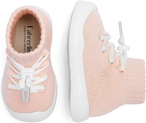 Miniatura 4 de Fahrerliebe Baby Girl Socks Shoes Infant Walking Sneakers