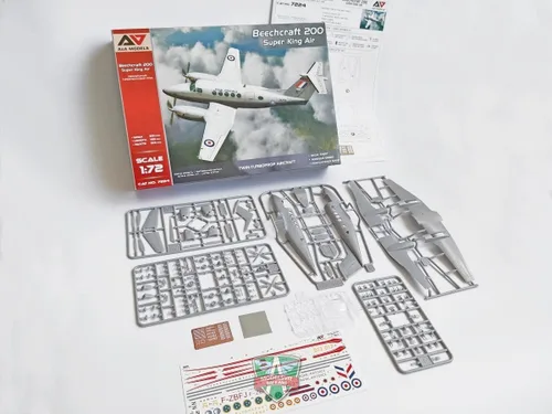 Miniatura 3 de AAModels 7224-1/72 Beechcraft 200 "Super King Air Scale Kit de modelo de plástico