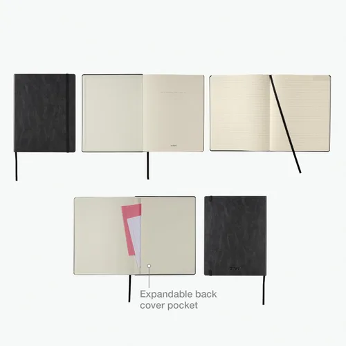 Miniatura 3 de Cuaderno Oxford, cuaderno de escritura rayado, cuaderno de escritor, cuaderno clásico para la escuela u oficina, 192 páginas, 7.5" x 9.5", tapa Negro