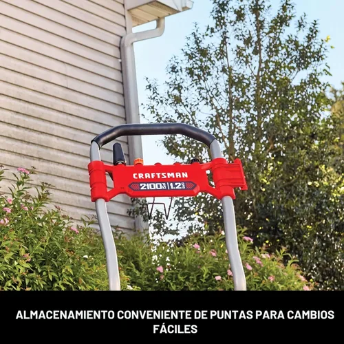 Miniatura 5 de CRAFTSMAN Lavadora a presión eléctrica, agua fría, 2100-PSI, 1.2 GPM, con cable (CMEPW2100)