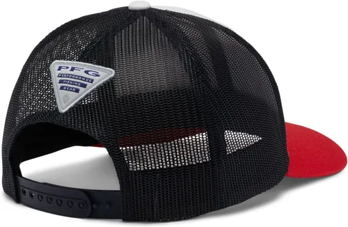 Miniatura 492 de Columbia - Gorra de malla con bandera con árboles unisex para adultos, corona alta