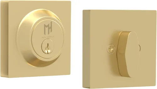 Miniatura 10 de Mega Handles - Cerrajo de entrada Prime I Cerradura de cerrojo de entrada - Cerrajo de bloqueo cuadrado de alta resistencia para puertas zurdas