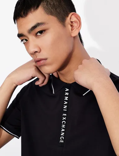 Miniatura 2 de AX ARMANI EXCHANGE - Polo de punto con cremallera para hombre