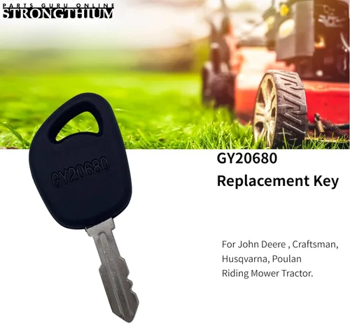 Miniatura 4 de Strongthium 140403 GY20680 - Llave de repuesto para Husqvarna Craftsman John Deere Poulan Toro 112-0312 AYP 112-1615 Kohler 48 340 01-S Murray