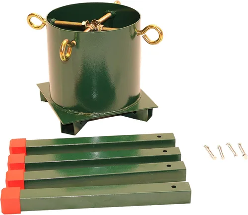Miniatura 3 de Goliath Soporte de acero soldado para árbol de Navidad para árboles vivos de 5 a 12 pies