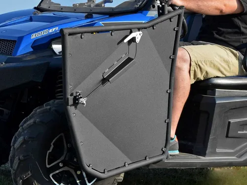 Miniatura 3 de SuperATV Puertas de aluminio compatibles con Polaris Ranger XP 900 2013+, ver ajuste, resistencia extra, recubiertas en polvo, resistentes a