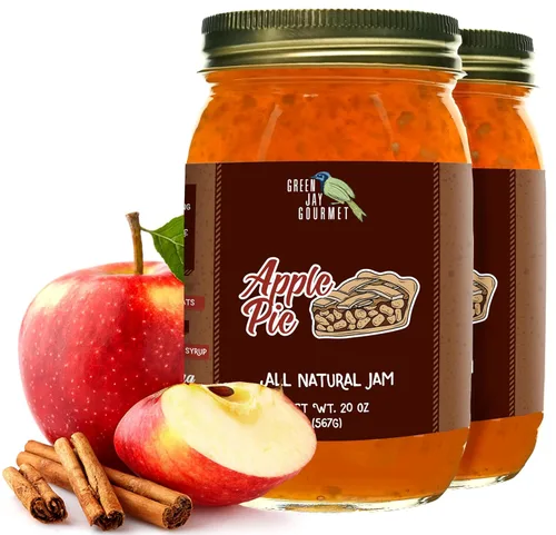 Miniatura 10 de Green Jay Gourmet Mermelada de Guayaba - Mermelada de Frutas 100% Natural con Fruta de Guayaba y Jugo de Limón - Mermelada Vegana, Sin Gluten - No