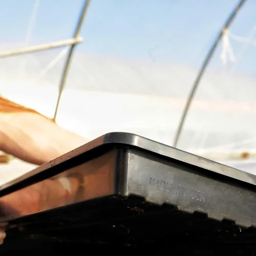 Miniatura 5 de Bootstrap Farmer Microgreen 1020 Bandejas, poco profunda, extra fuerte, paquete de 30 bandejas de semillas con agujeros, forraje para cultivar