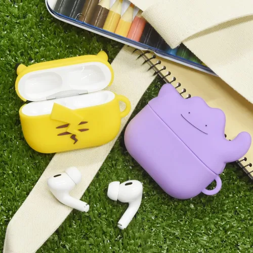 Miniatura 7 de Gourmandise POKE-810B - Funda de silicona compatible con AirPods Pro (2ª generación) / AirPods Pro, Metamon