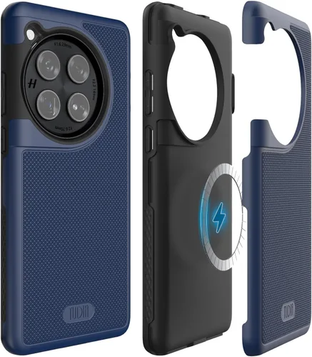 Miniatura 10 de TUDIA DualShield Grip - Funda protectora para OnePlus 11 5G (2023), MergeGrip, de doble capa, a prueba de golpes, delgada, de grado militar, Verde