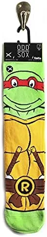 Miniatura 4 de Odd Sox, Nickelodeon TMNT Teenage Mutant Ninja Turtles, 90's Cartoon, Fun Socks
