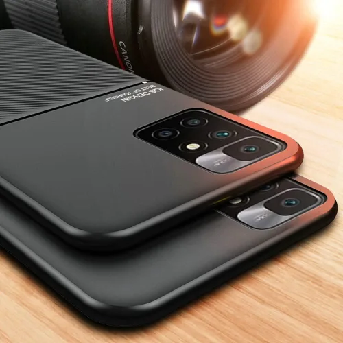 Miniatura 7 de Kepuch Mowen Funda Para Xiaomi Redmi 10/Redmi Note 11 4G 2021 - Cubierta De Parachoques Placa De Metal Incorporada Para Xiaomi Redmi 10/Redmi Note