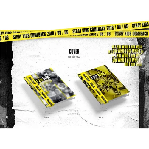 Miniatura 2 de STRAY KIDS 2nd Mini Album - I am who [ I AM Ver. ] CD + Photobook + Photocard + Lyrics Poster + FREE GIFT / K-POP Sealed