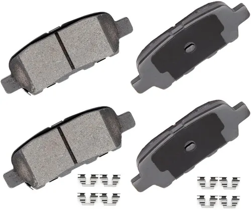 Miniatura 9 de cciyu - Juego de pastillas de freno de cerámica profesionales delanteras - Para Geo Prizm (1993-1997), Toyota Camry (1992-2001), Celica (1994-1997)