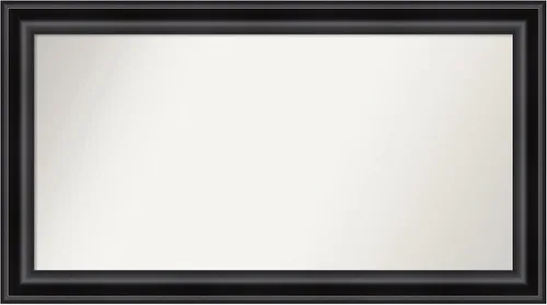 Miniatura 296 de Amanti Art Espejo personalizado, espejo de baño negro puente, espejo de pared o espejo de tocador de baño sobre el fregadero (26 x 26 pulgadas)