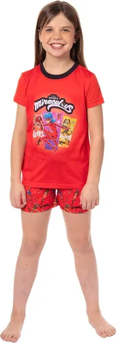 Miniatura 6 de INTIMO Miraculous Tales of Ladybug & Cat Noir - Conjunto de pijama para niña
