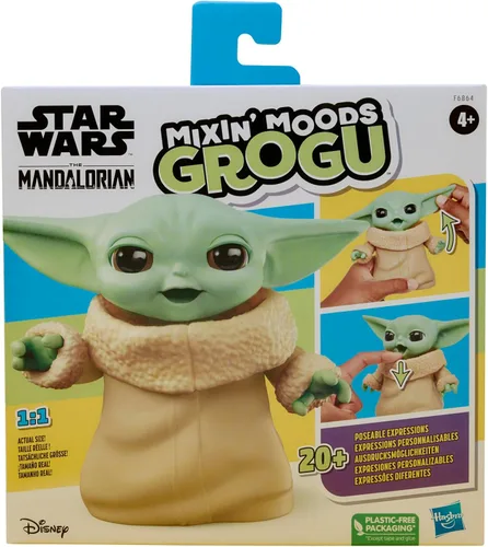 Miniatura 20 de STAR WARS Mixin' Moods Grogu, más de 20 expresiones posables, juguete Grogu de 5 pulgadas de alto, más de 4 años