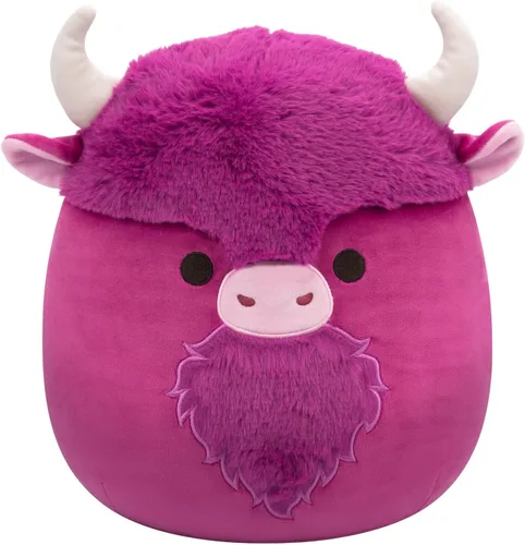 Miniatura 10 de Squishmallows Stokely el oso Kodiak marrón original de 12 pulgadas con vientre mullido y sombrero de pescador, peluche oficial de Jazwares