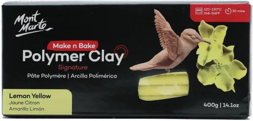 Miniatura 8 de Mont Marte Make n Bake Arcilla Polimérica 14.11 oz - Escarlata