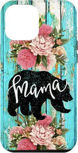 Miniatura 24 de Funda para iPhone 16, color turquesa, diseño rústico de grano de madera