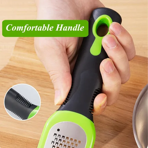 Miniatura 6 de Zester - Juego de 2 ralladores de queso para cocina, herramienta de limón Zester, rallador de ajo, rallador de jengibre, rallador de alimentos