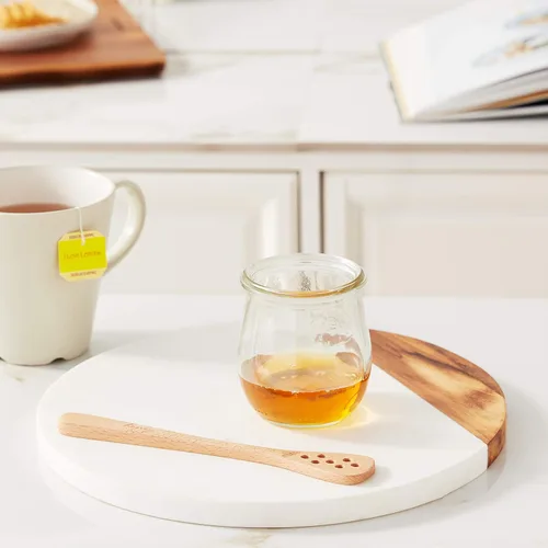 Miniatura 3 de Talisman Designs - Espátula (madera de haya), Honey Bee Collection Esparcidor y Dipper de miel
