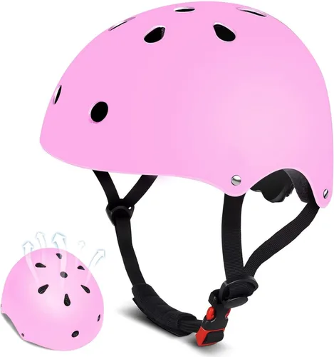 Miniatura 11 de Casco de bicicleta para niños de 2-3-5-8-14 años para niñas, niños, niños pequeños, niños y jóvenes, casco de bicicleta para niños pequeños