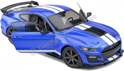 Miniatura 8 de solido S1805901 Ford Coche miniatura coleccionable, azul, escala 1:18