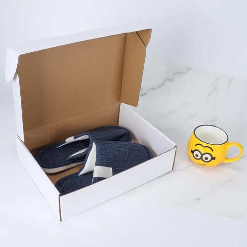 Miniatura 4 de RLAVBL Juego de 20 cajas de envío de 12 x 9 x 3 pulgadas, cajas de cartón corrugado blanco, cajas de correo para embalaje de pequeñas empresas
