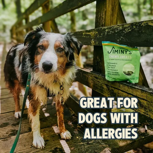 Miniatura 6 de Jiminy's Chewy Cricket - Golosinas de entrenamiento para perros, masticables, bajas en calorías, hipoalergénicas, fabricadas en Estados Unidos, 6