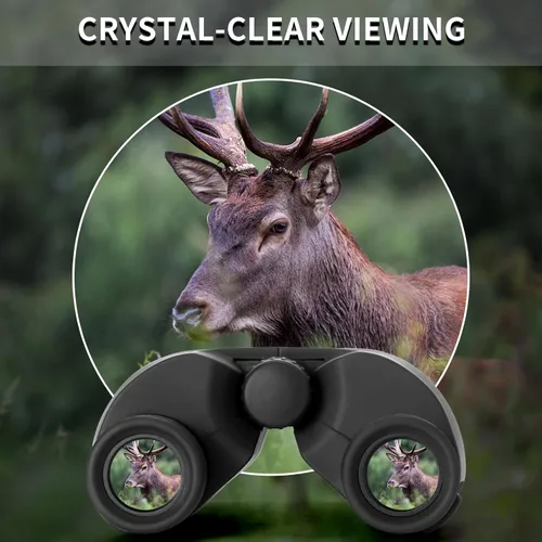 Miniatura 4 de Binoculares compactos de 6 x 25, mini bolsillo pequeño tamaño portátil 9.5 ° campo de visión gran angular de 0.827 in, ocular grande, gafas ED