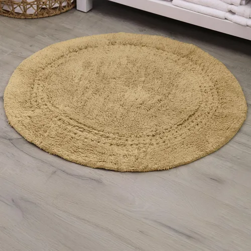 Miniatura 12 de Home Weavers Classy - Juego de alfombras de baño 100 % algodón, decoración de baño, lavable, extrasuave y absorbente, tapete de cocina, juego de Aqua
