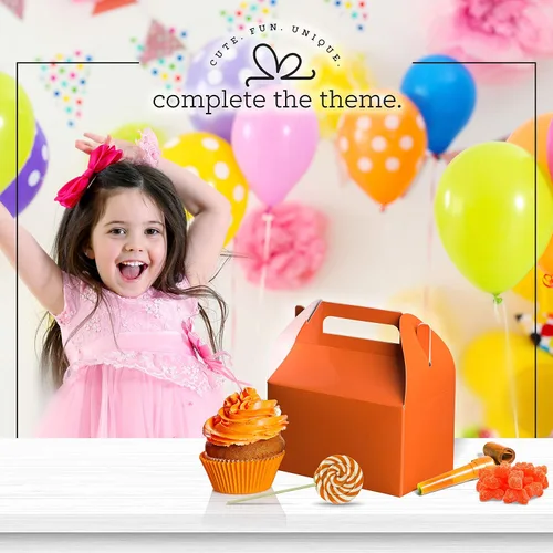 Miniatura 5 de Hammont Cajas de dulces para fiesta, paquete de 10 cajas de papel a dos aguas y cajas de regalo para golosinas y regalos, caja de golosinas