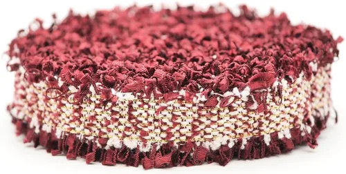 Miniatura 18 de CRAFTMEMORE Cinta de encaje de tweed de lujo, adornos de tela bordados, apliques bordados, manualidades de costura para disfraces