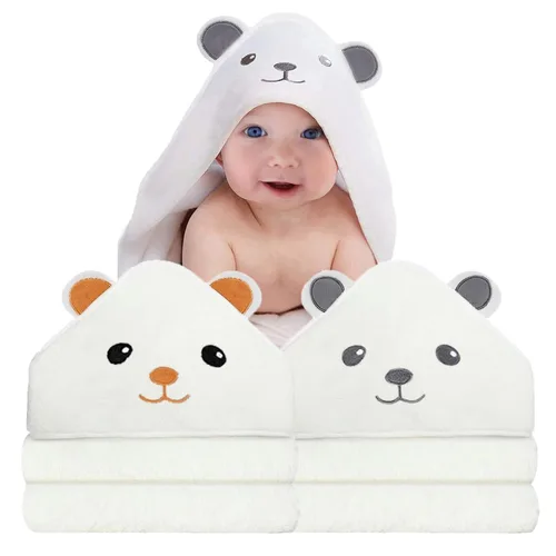 Miniatura 13 de Toallas de Baño con Capucha para Bebé - Toalla de Baño Premium Ultra Suave Orgánica para Bebé – Toallas Absorbentes e Hipoalergénicas para Bebé Niño