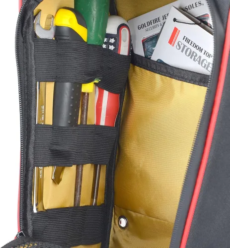 Miniatura 7 de Goldfire RZR PRO XP - Paquete de bolsas de asiento central UTV, bolsa de almacenamiento, organizador de herramientas, bolsa de engranaje, 1680D