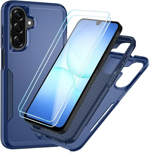 Miniatura 10 de Funda para Samsung Galaxy A15 5G con protector de pantalla HD [protección contra caídas de grado militar] Protección de cuerpo completo resistente a