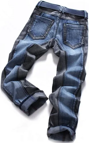 Miniatura 3 de AITITIA - Jeans rasgados de corte regular para hombre