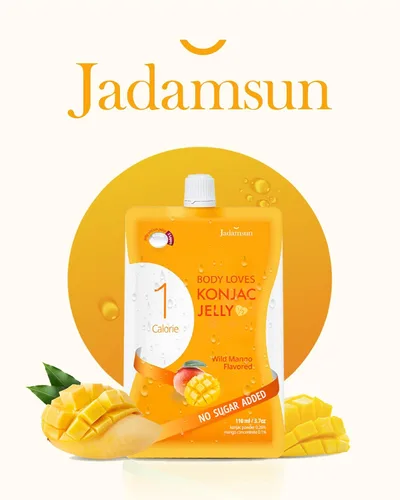 Miniatura 6 de Jadamsun Jugo de gelatina Konjac (Mango, 20 piezas) – Delicioso aperitivo coreano saludable bajo en calorías, aperitivo de fruta potable, sin