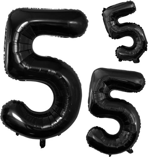 Miniatura 166 de Goer, conjunto de globos de papel aluminio para decoraciones de cumpleaños, globos de las letras de feliz cumpleaños y de números Oro