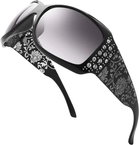 Miniatura 9 de The Fresh Gafas de sol clásicas de moda con diamantes de imitación de moda con caja de regalo