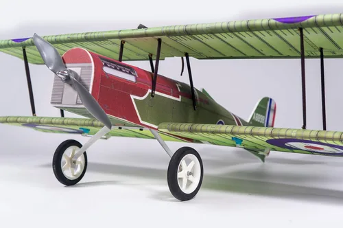Miniatura 3 de VilogaRC E33 S.E.5A 31.496 in Wingspan Foam RC Avión para Adultos DIY Ala Fija Biplano Warbird KIT+Power Combo - (KIT+Motor+ESC+Servos)